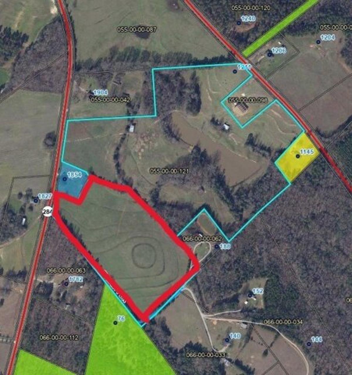 Picture of Residential Land For Sale in Abbeville, South Carolina, United States