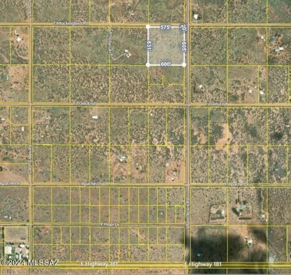 Picture of Residential Land For Sale in Pearce, Arizona, United States