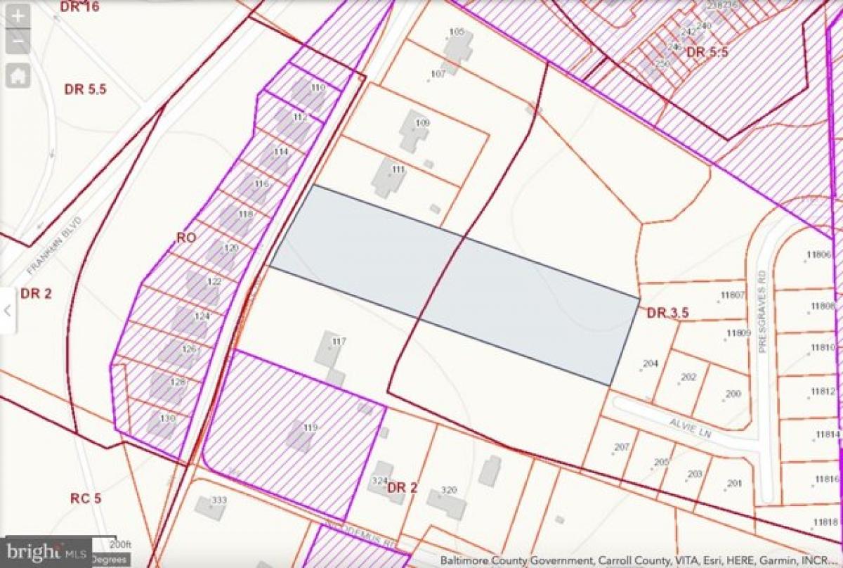 Picture of Residential Land For Sale in Reisterstown, Maryland, United States