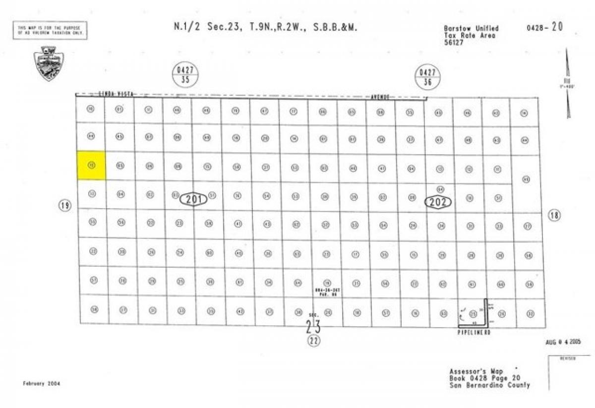 Picture of Residential Land For Sale in Barstow, California, United States