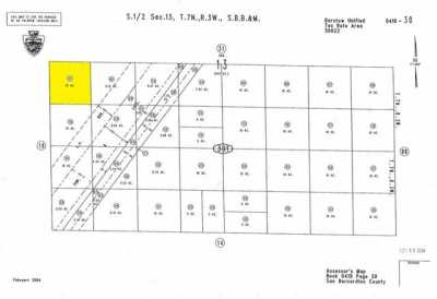 Residential Land For Sale in Barstow, California