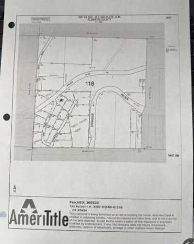 Residential Land For Sale in Chiloquin, Oregon