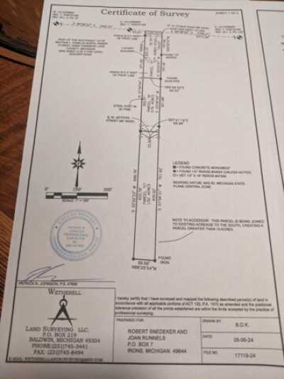 Residential Land For Sale in Irons, Michigan