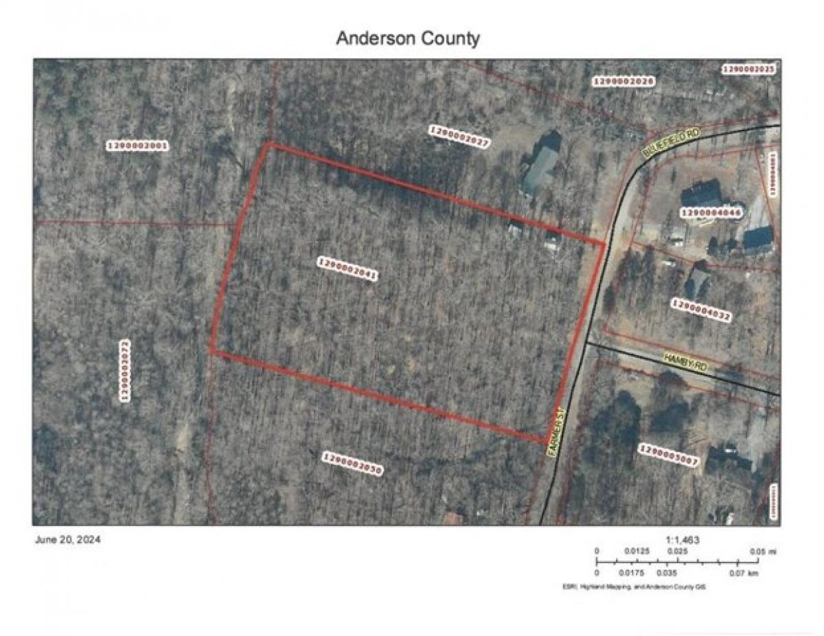 Picture of Residential Land For Sale in Starr, South Carolina, United States