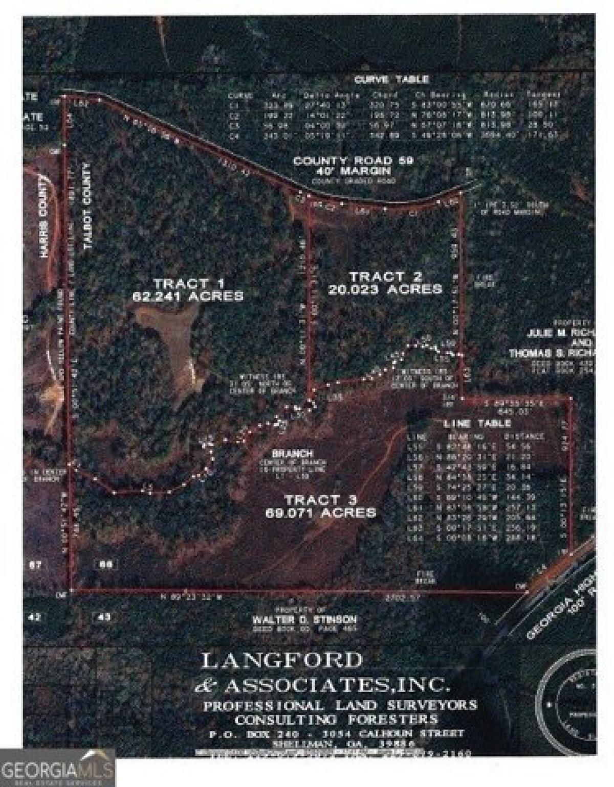 Picture of Residential Land For Sale in Waverly Hall, Georgia, United States