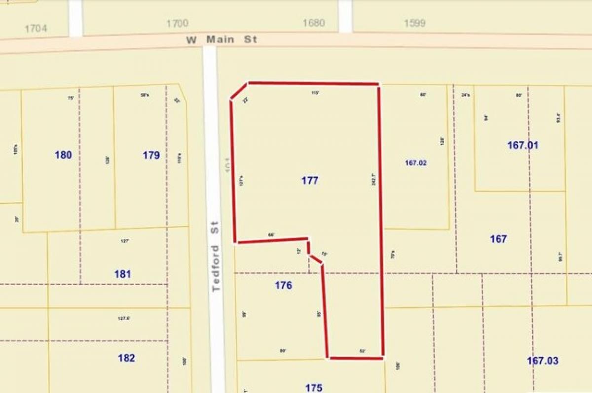 Picture of Residential Land For Sale in Tupelo, Mississippi, United States