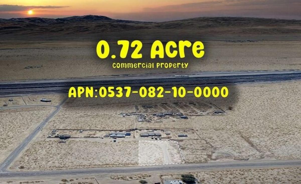 Picture of Residential Land For Sale in Yermo, California, United States