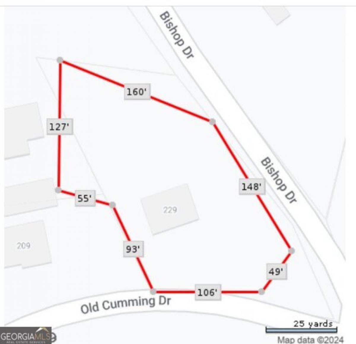 Picture of Residential Land For Sale in Canton, Georgia, United States