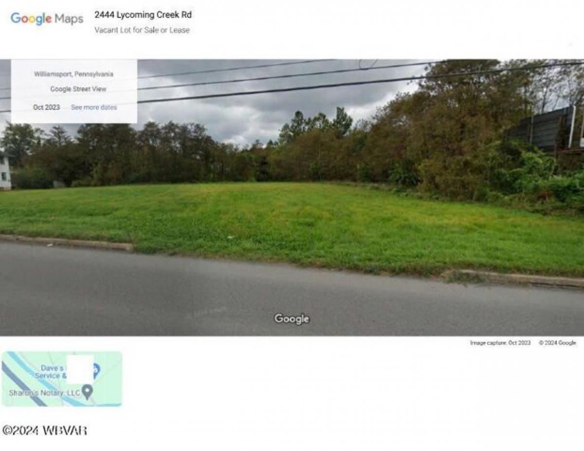 Picture of Residential Land For Sale in Williamsport, Pennsylvania, United States