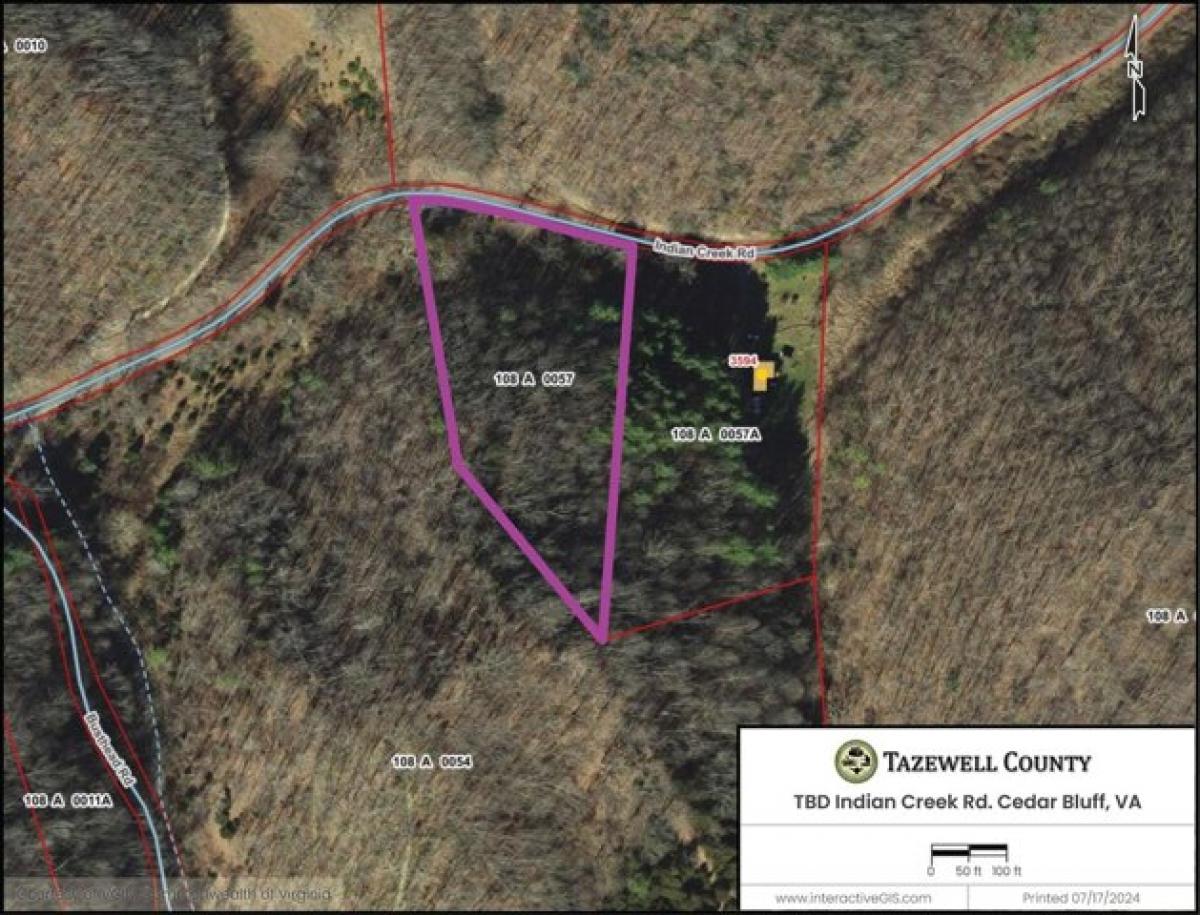 Picture of Residential Land For Sale in Cedar Bluff, Virginia, United States