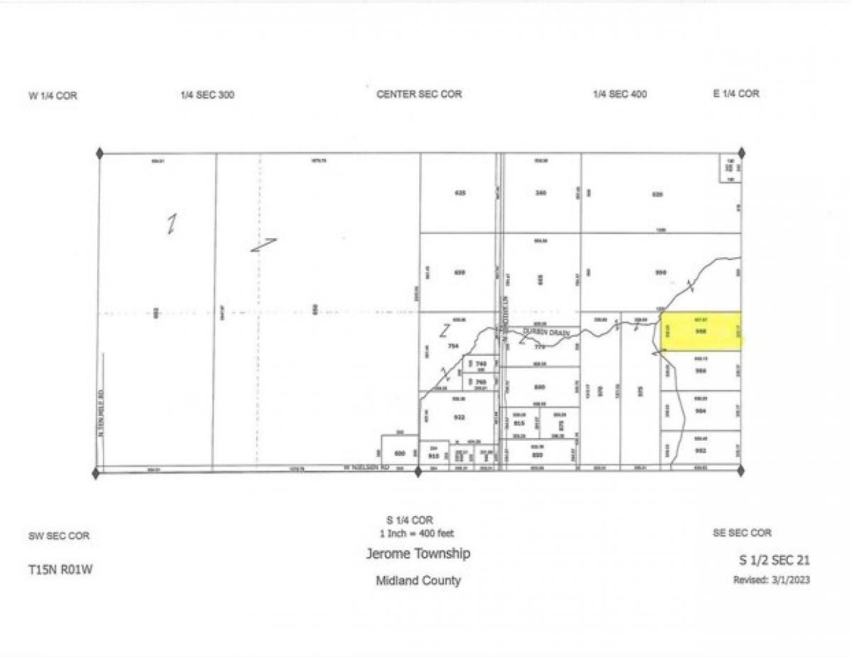 Picture of Residential Land For Sale in Sanford, Michigan, United States