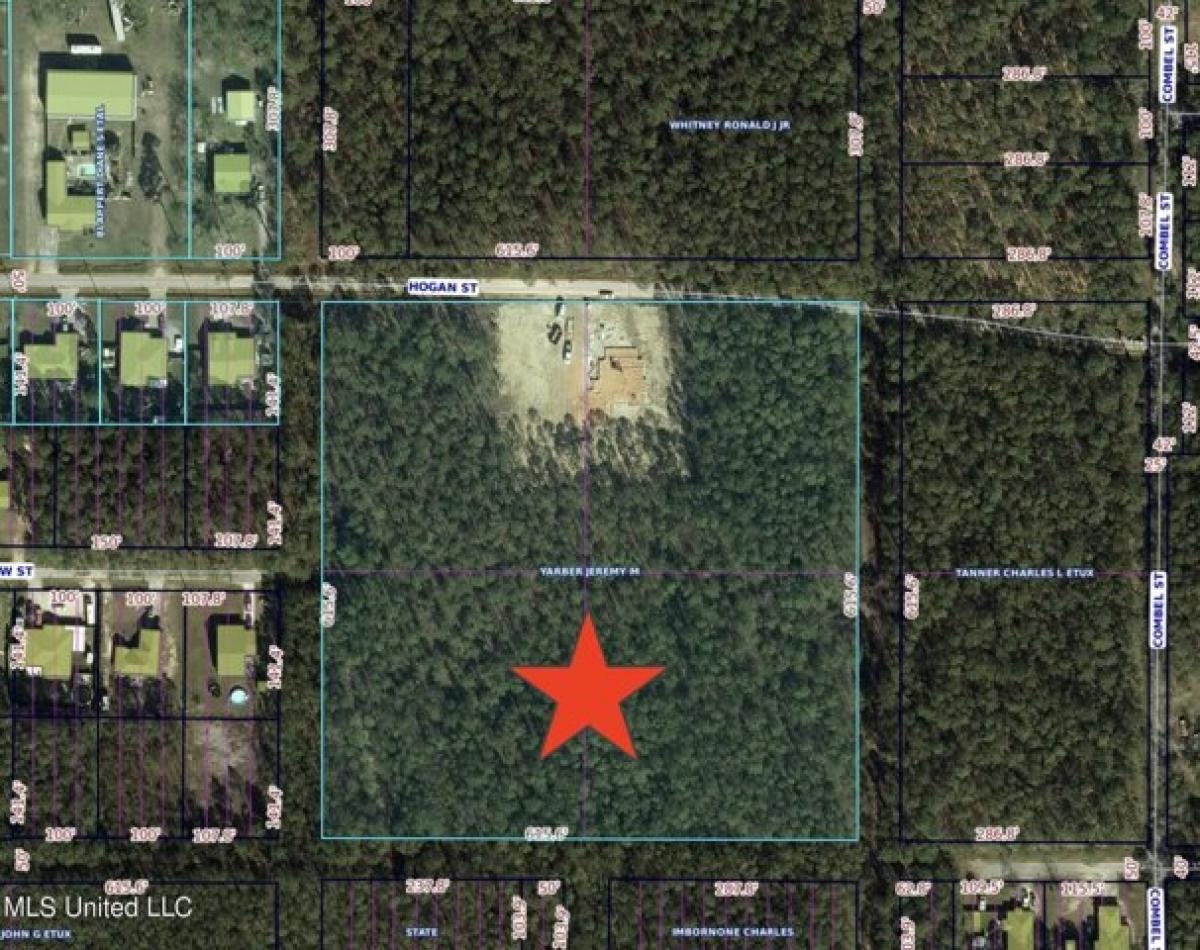 Picture of Residential Land For Sale in Waveland, Mississippi, United States