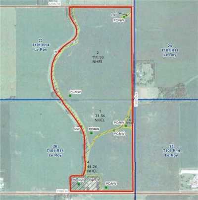 Residential Land For Sale in Le Roy, Minnesota