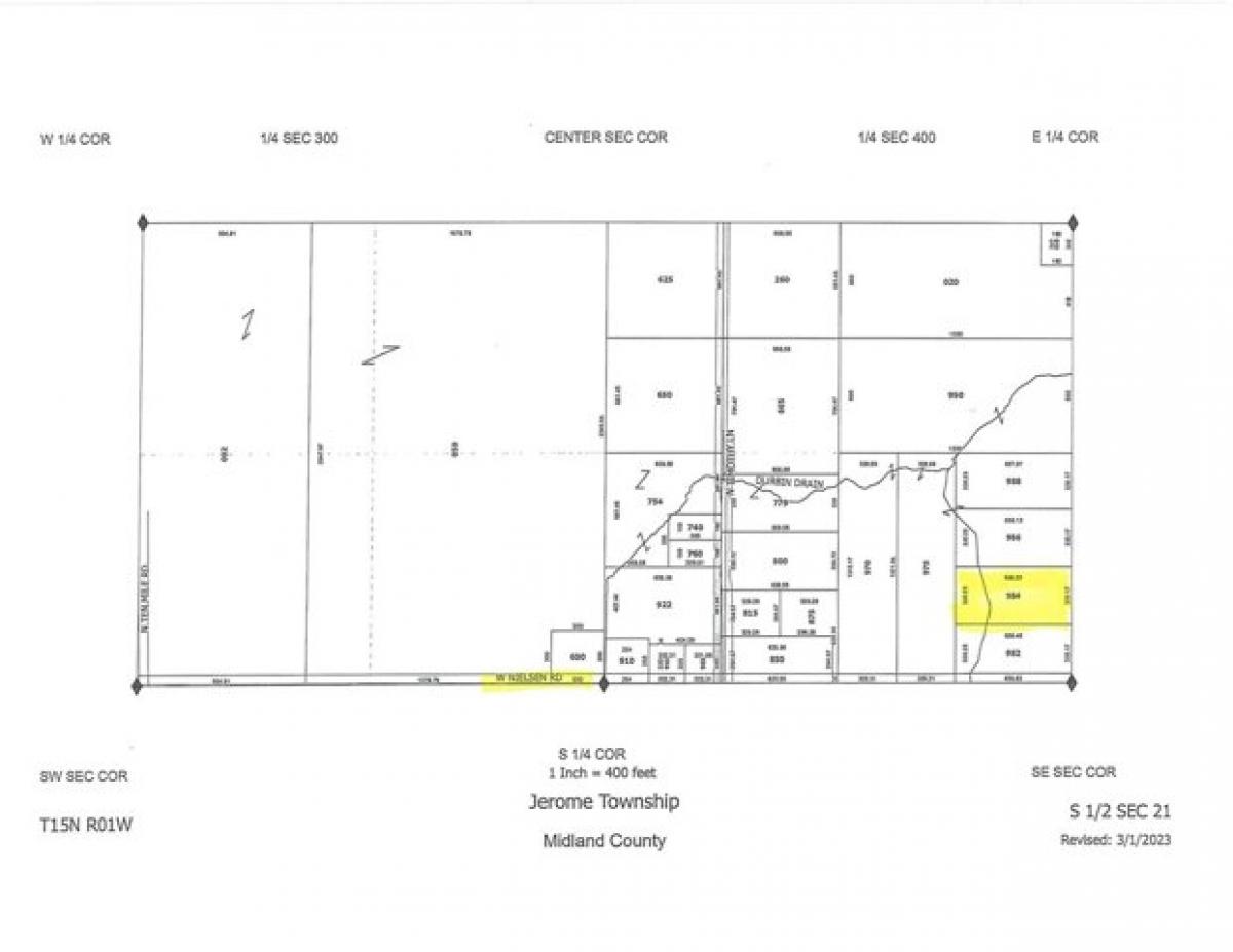 Picture of Residential Land For Sale in Sanford, Michigan, United States