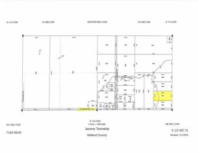 Residential Land For Sale in Sanford, Michigan