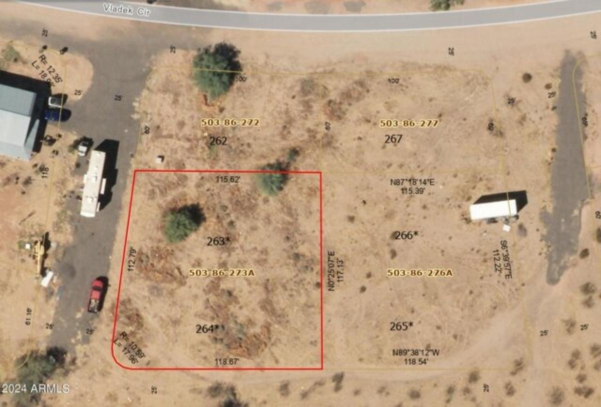 Picture of Residential Land For Sale in Morristown, Arizona, United States