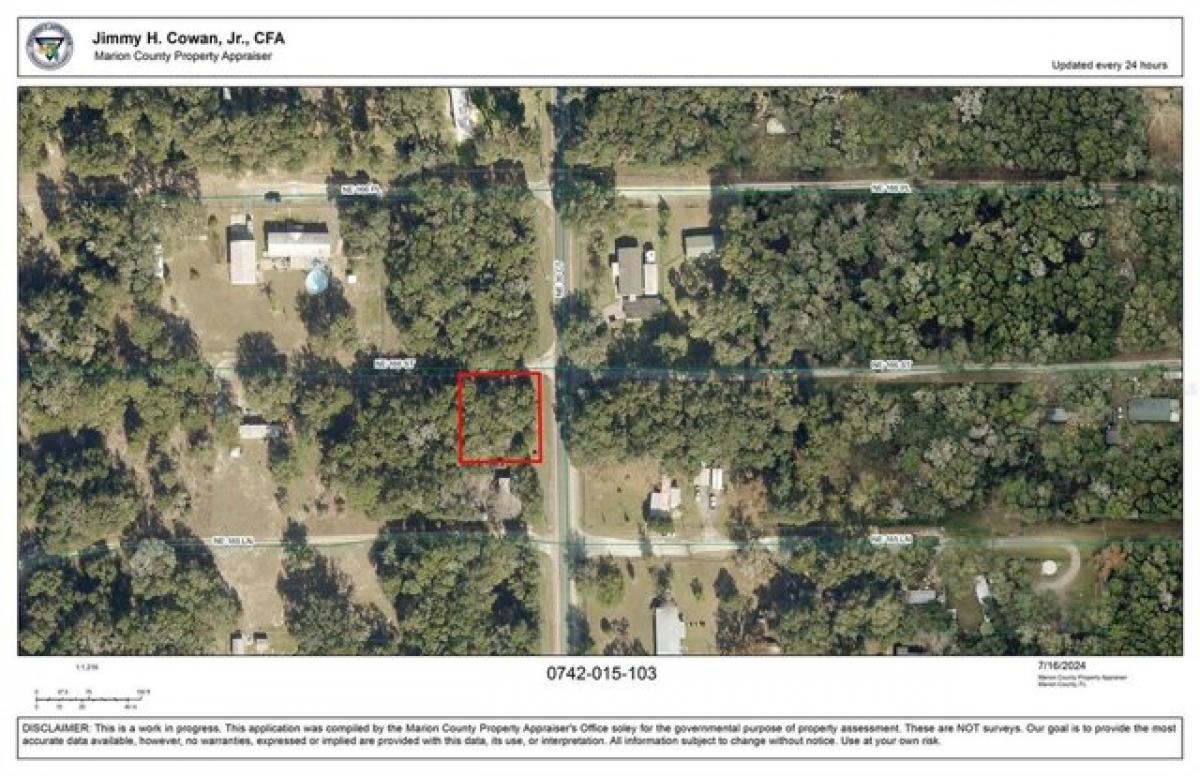 Picture of Residential Land For Sale in Citra, Florida, United States