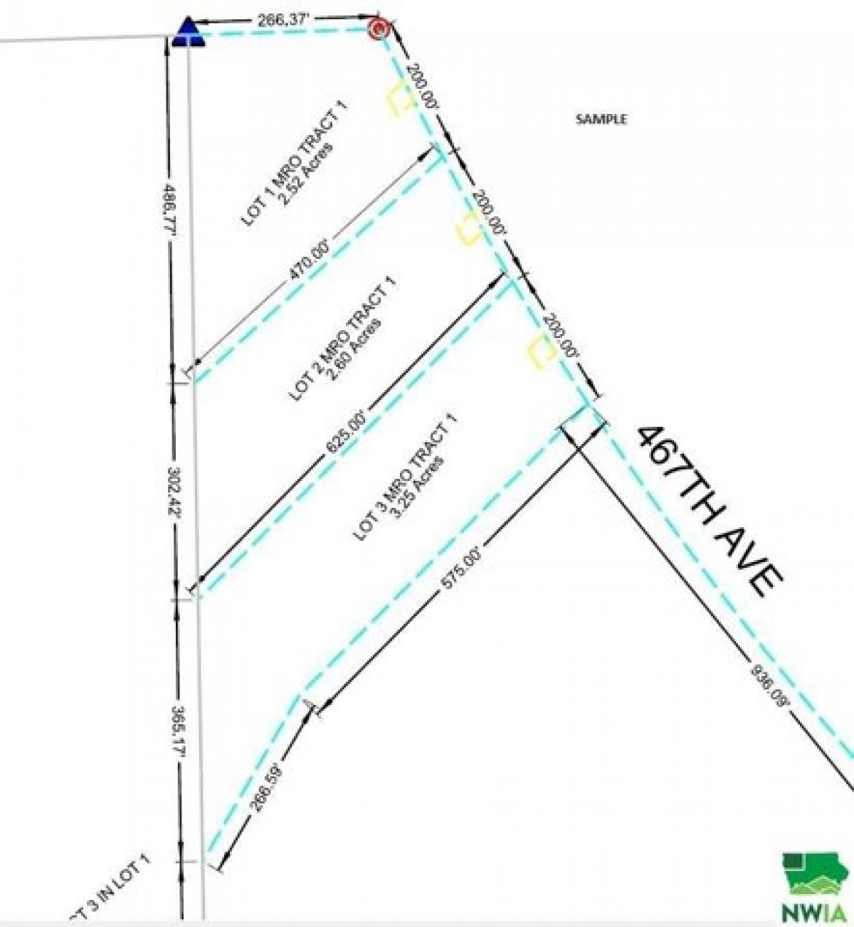 Picture of Residential Land For Sale in Elk Point, South Dakota, United States