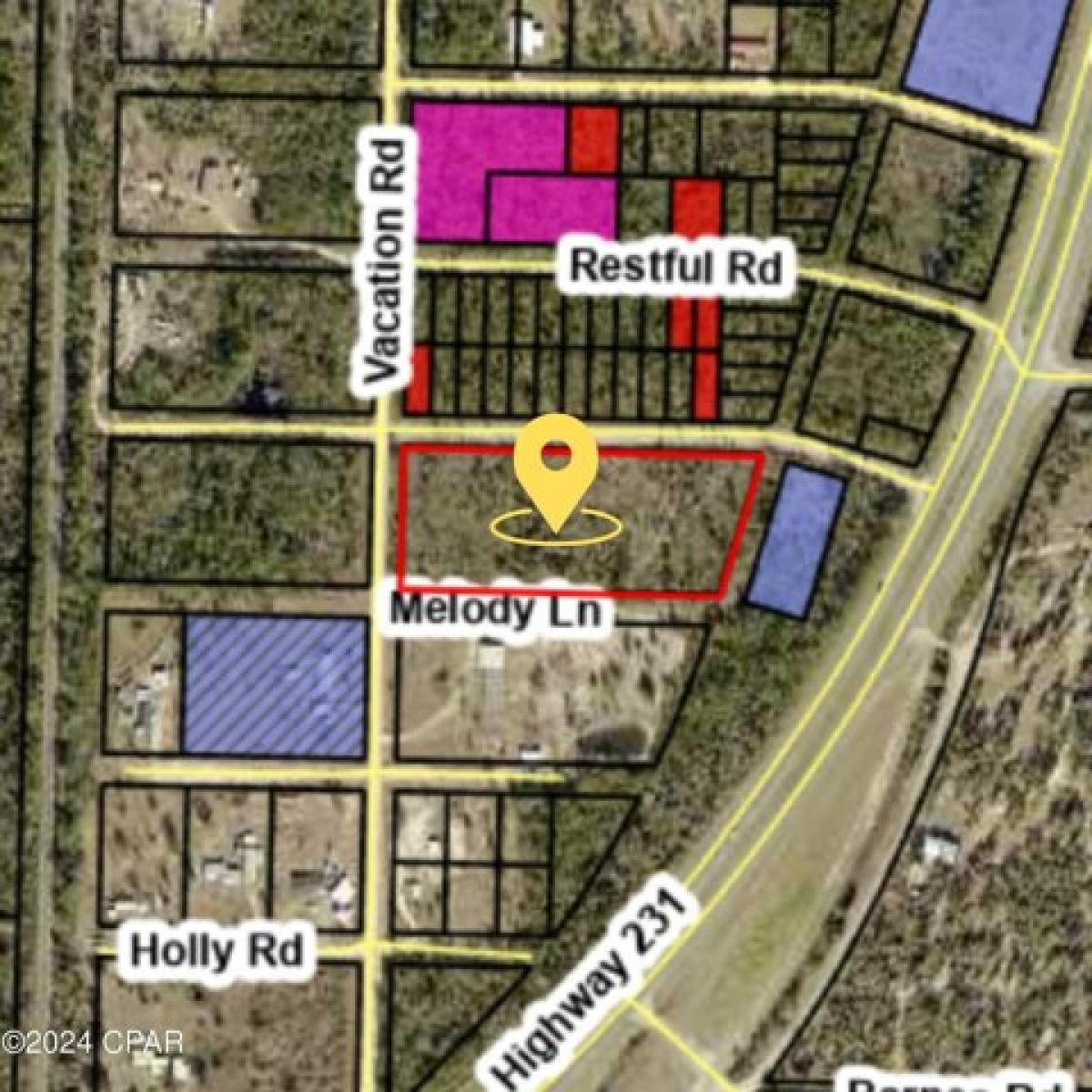 Picture of Residential Land For Sale in Fountain, Florida, United States