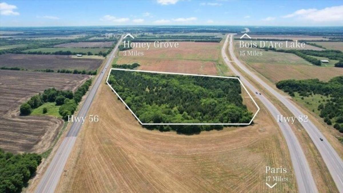 Picture of Residential Land For Sale in Honey Grove, Texas, United States