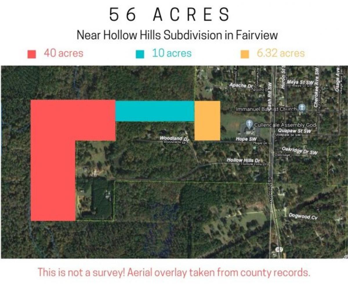 Picture of Residential Land For Sale in Camden, Arkansas, United States