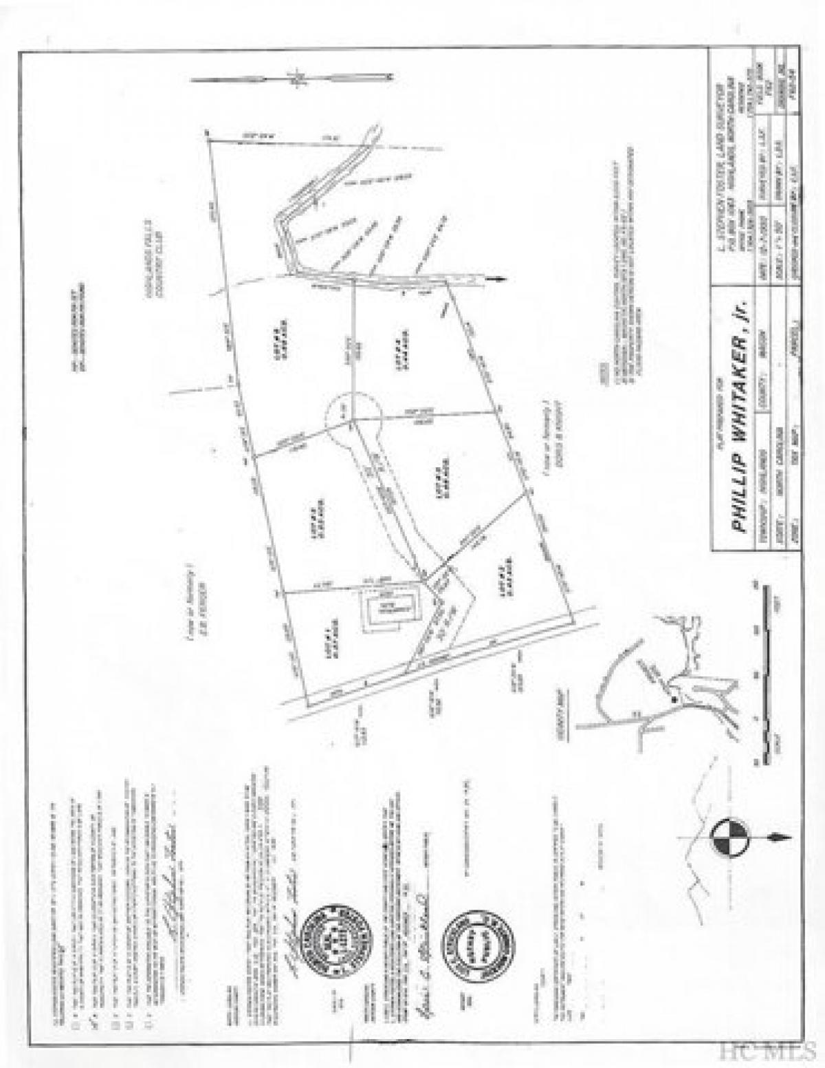 Picture of Residential Land For Sale in Highlands, North Carolina, United States