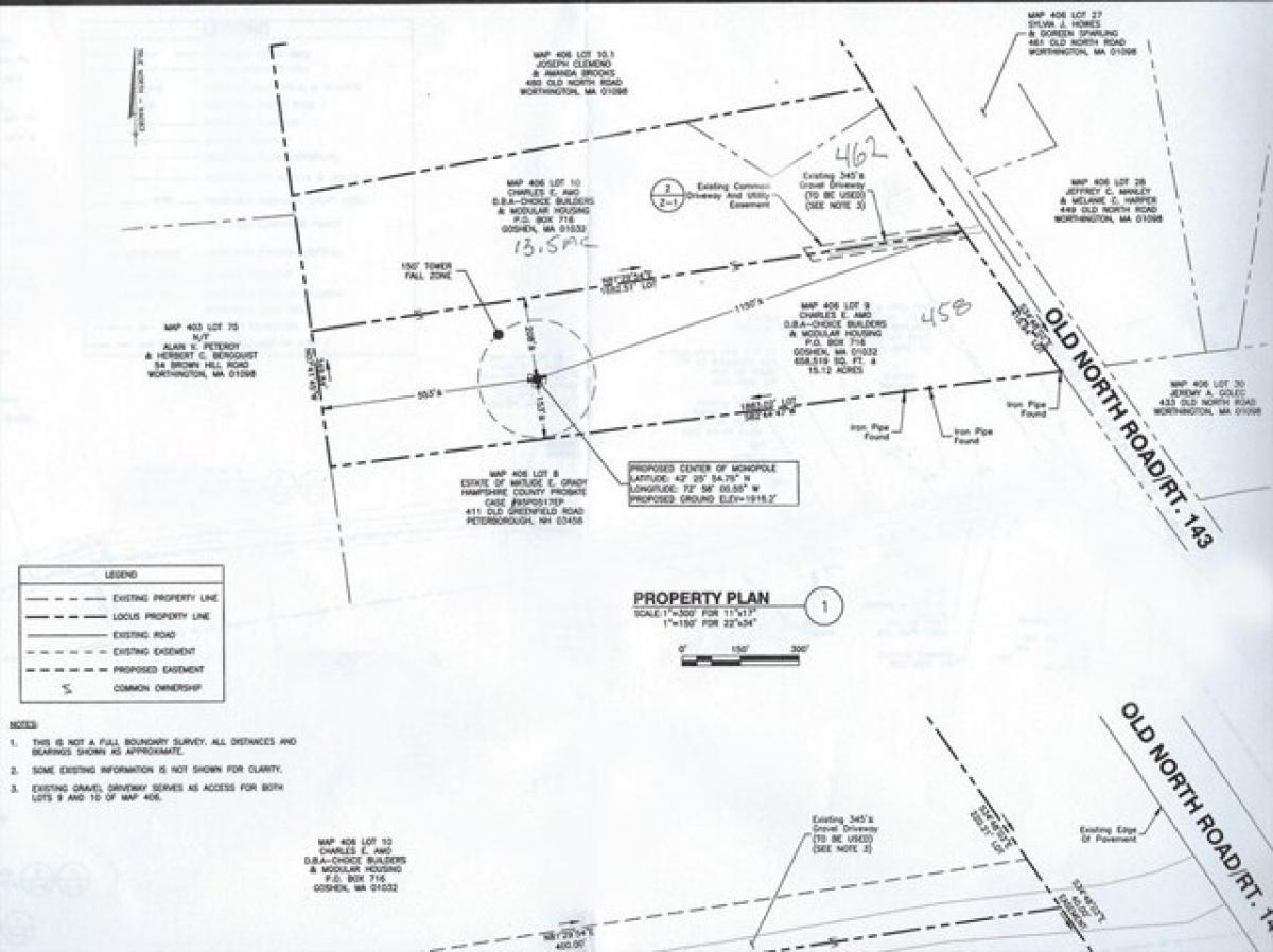 Picture of Residential Land For Sale in Worthington, Massachusetts, United States