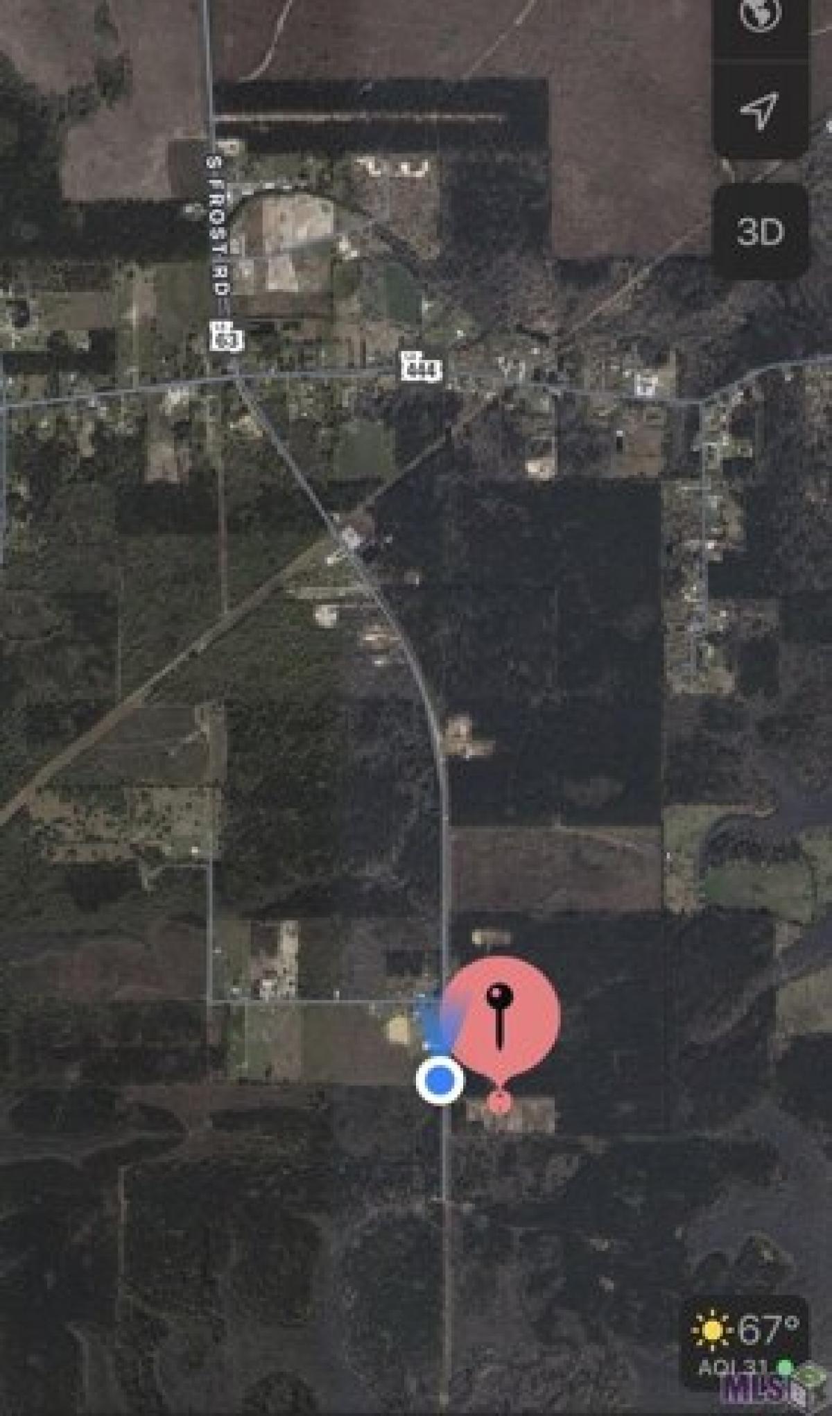 Picture of Residential Land For Sale in Livingston, Louisiana, United States