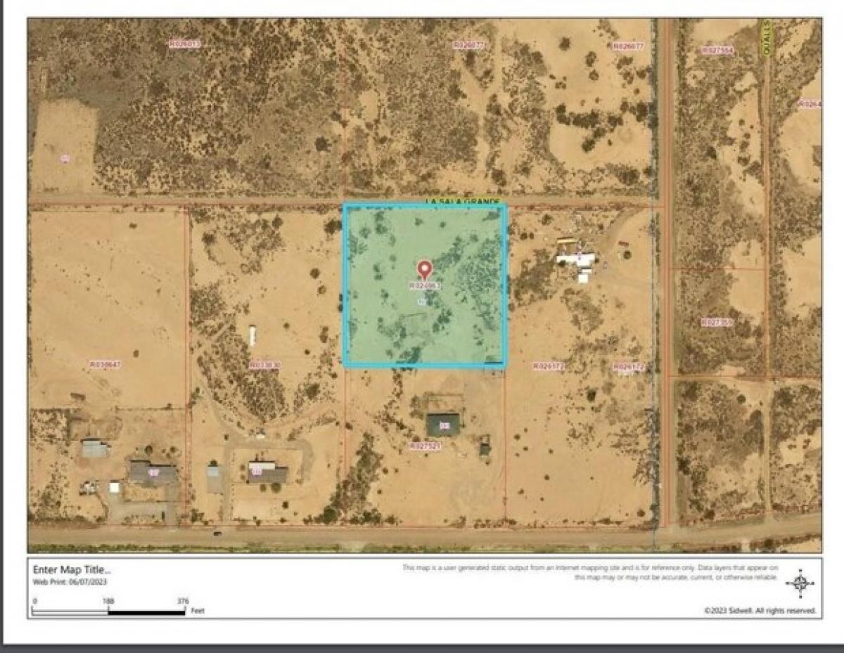 Picture of Residential Land For Sale in Alamogordo, New Mexico, United States