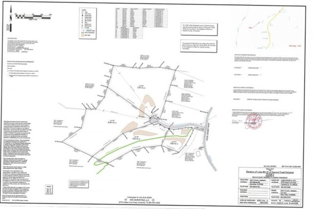 Picture of Residential Land For Sale in Silver Point, Tennessee, United States