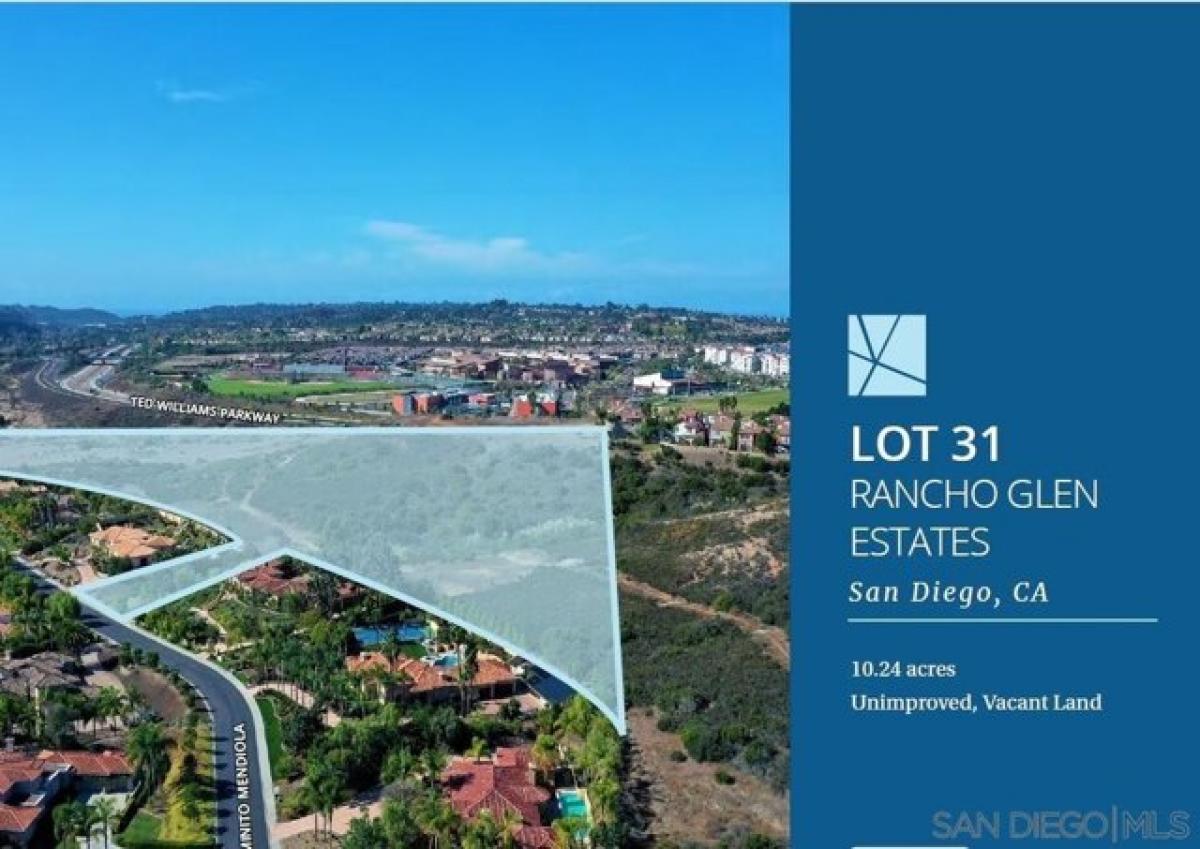 Picture of Residential Land For Sale in San Diego, California, United States