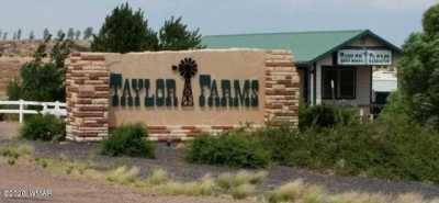 Residential Land For Sale in Taylor, Arizona