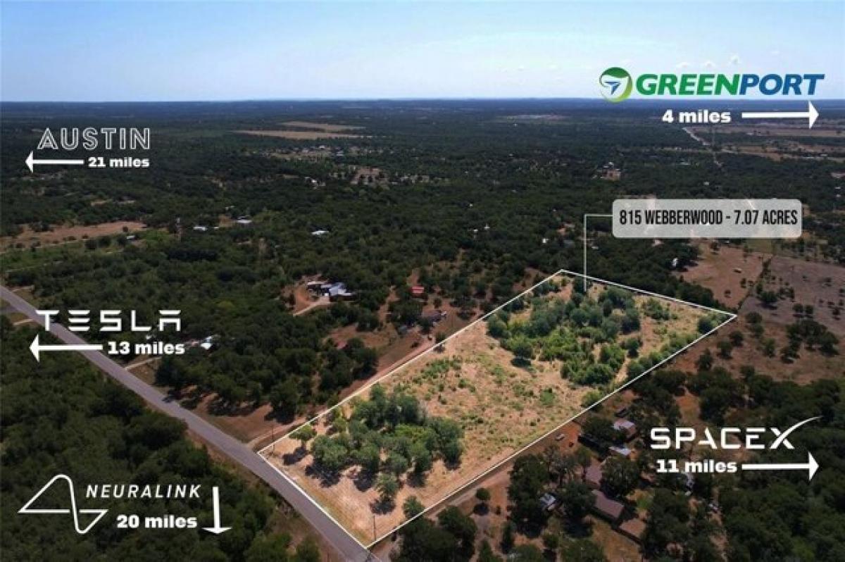 Picture of Residential Land For Sale in Webberville, Texas, United States