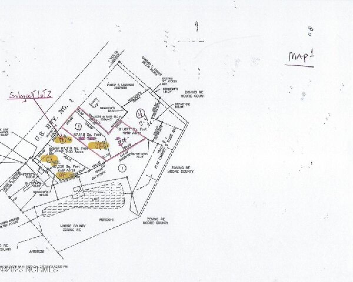 Picture of Residential Land For Sale in Vass, North Carolina, United States