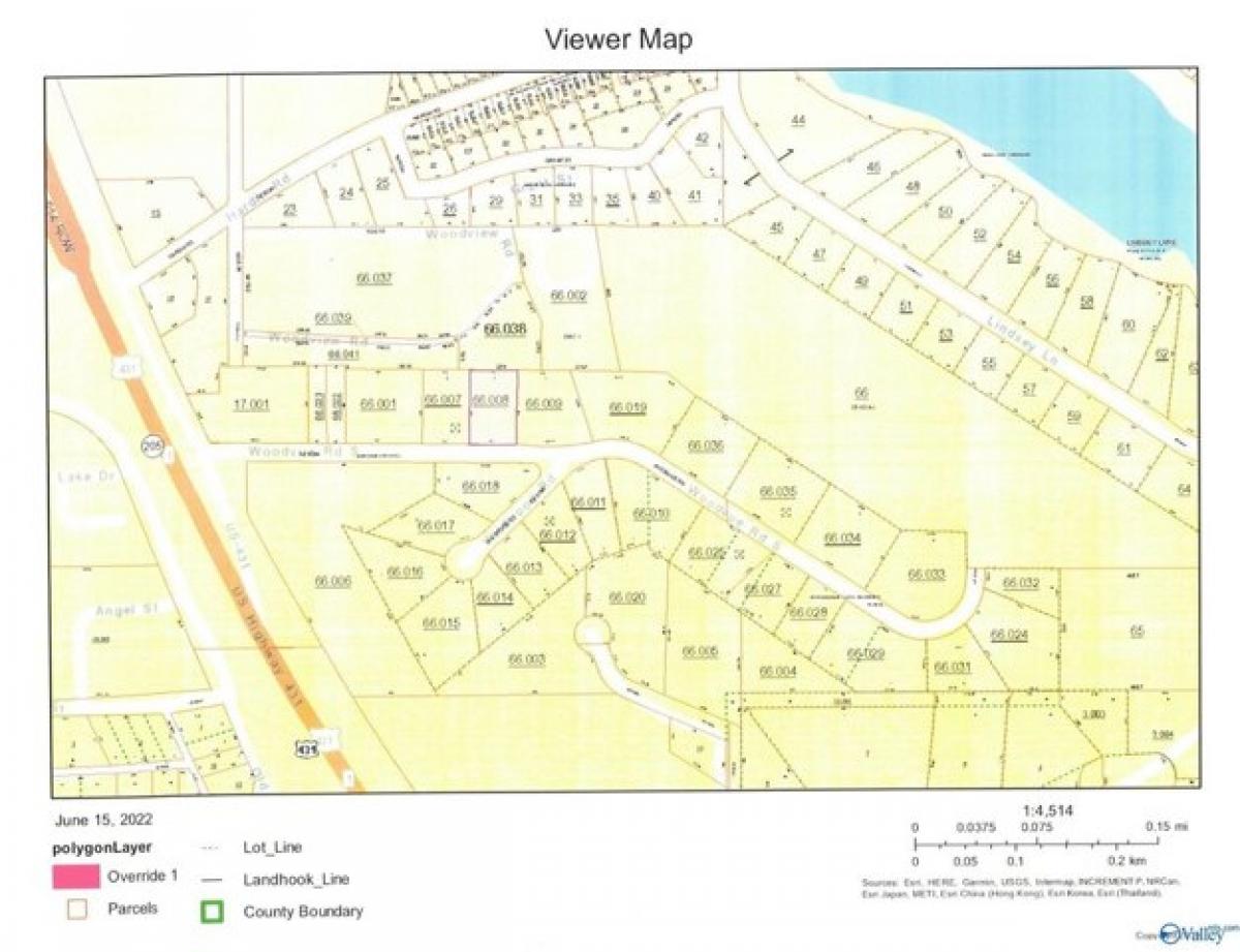 Picture of Residential Land For Sale in Guntersville, Alabama, United States