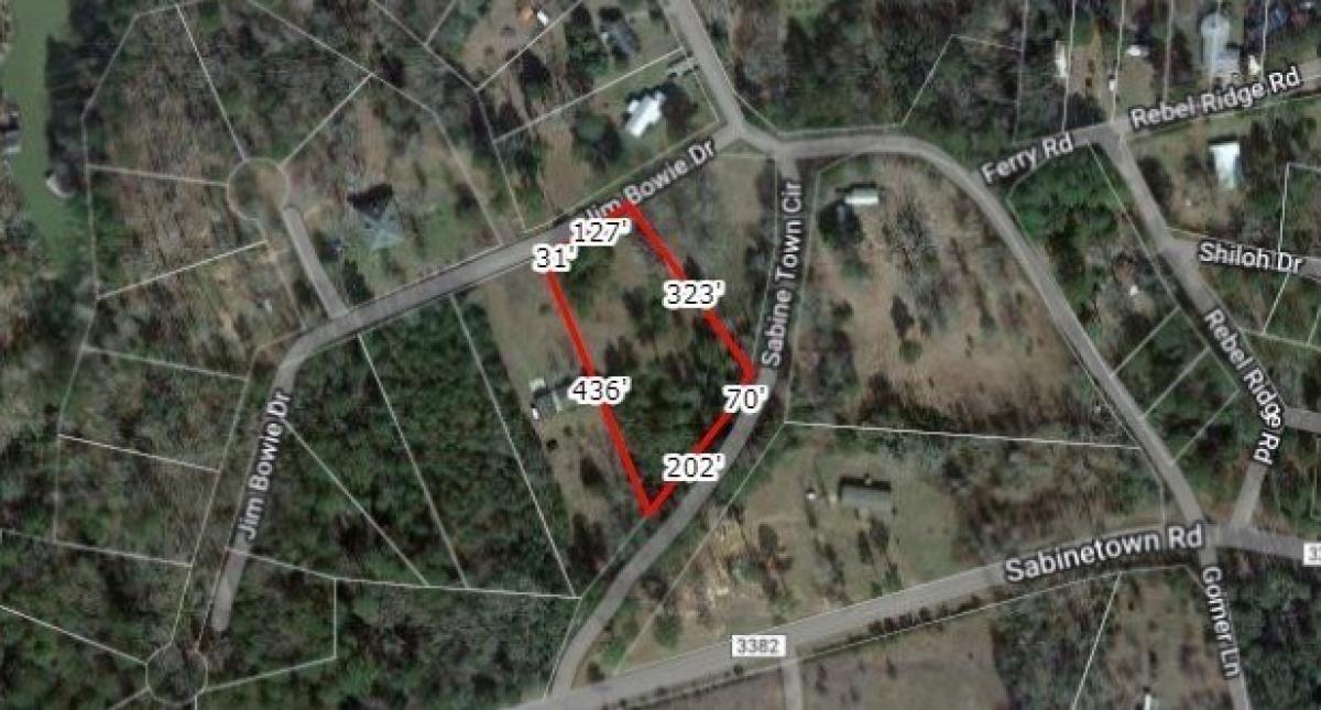 Picture of Residential Land For Sale in Hemphill, Texas, United States