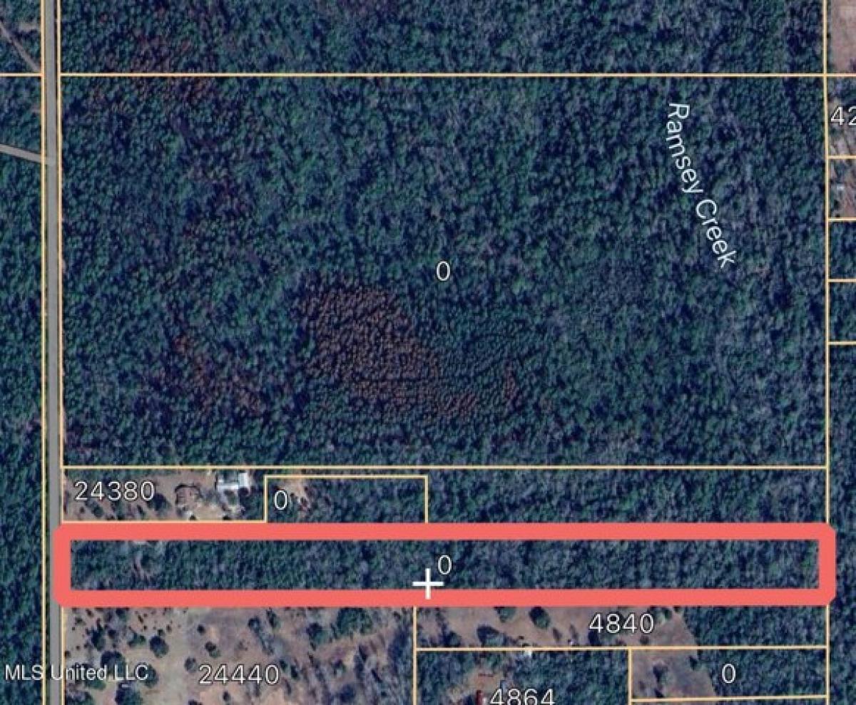 Picture of Residential Land For Sale in Saucier, Mississippi, United States