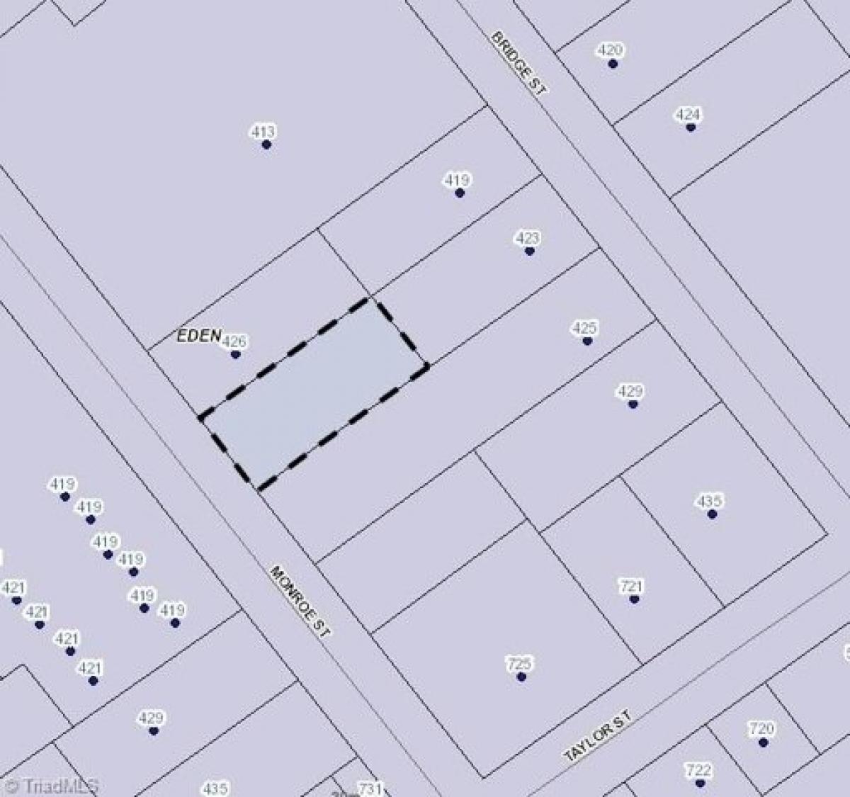 Picture of Residential Land For Sale in Eden, North Carolina, United States