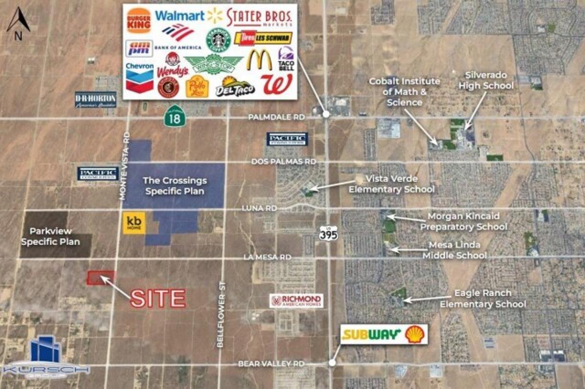 Picture of Residential Land For Sale in Victorville, California, United States