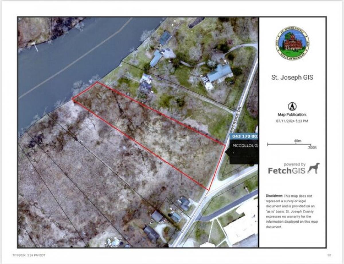 Picture of Residential Land For Sale in Constantine, Michigan, United States