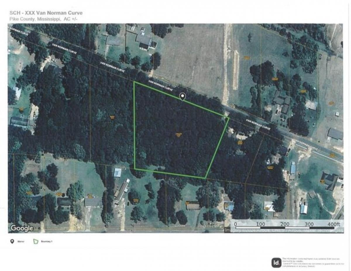 Picture of Residential Land For Sale in McComb, Mississippi, United States