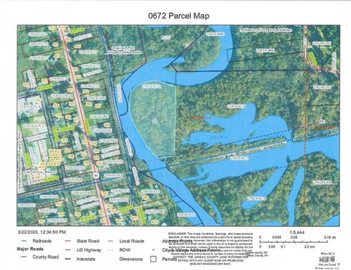 Picture of Residential Land For Sale in Necedah, Wisconsin, United States