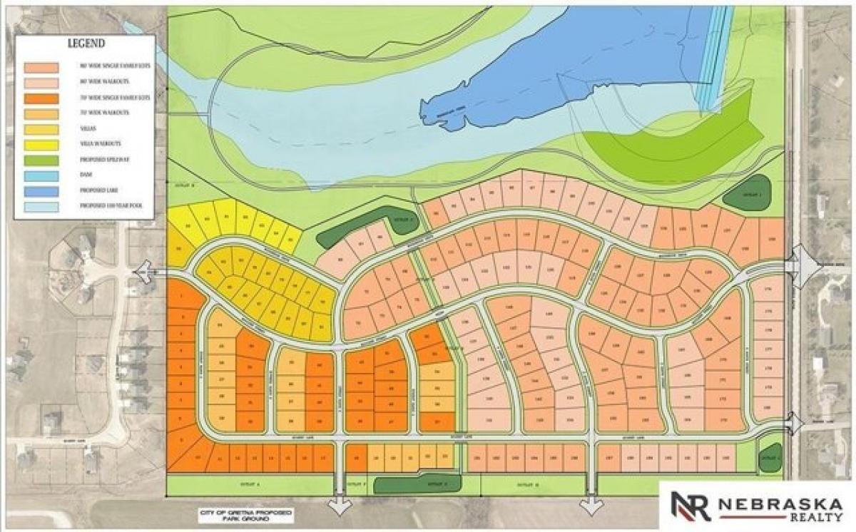 Picture of Residential Land For Sale in Gretna, Nebraska, United States