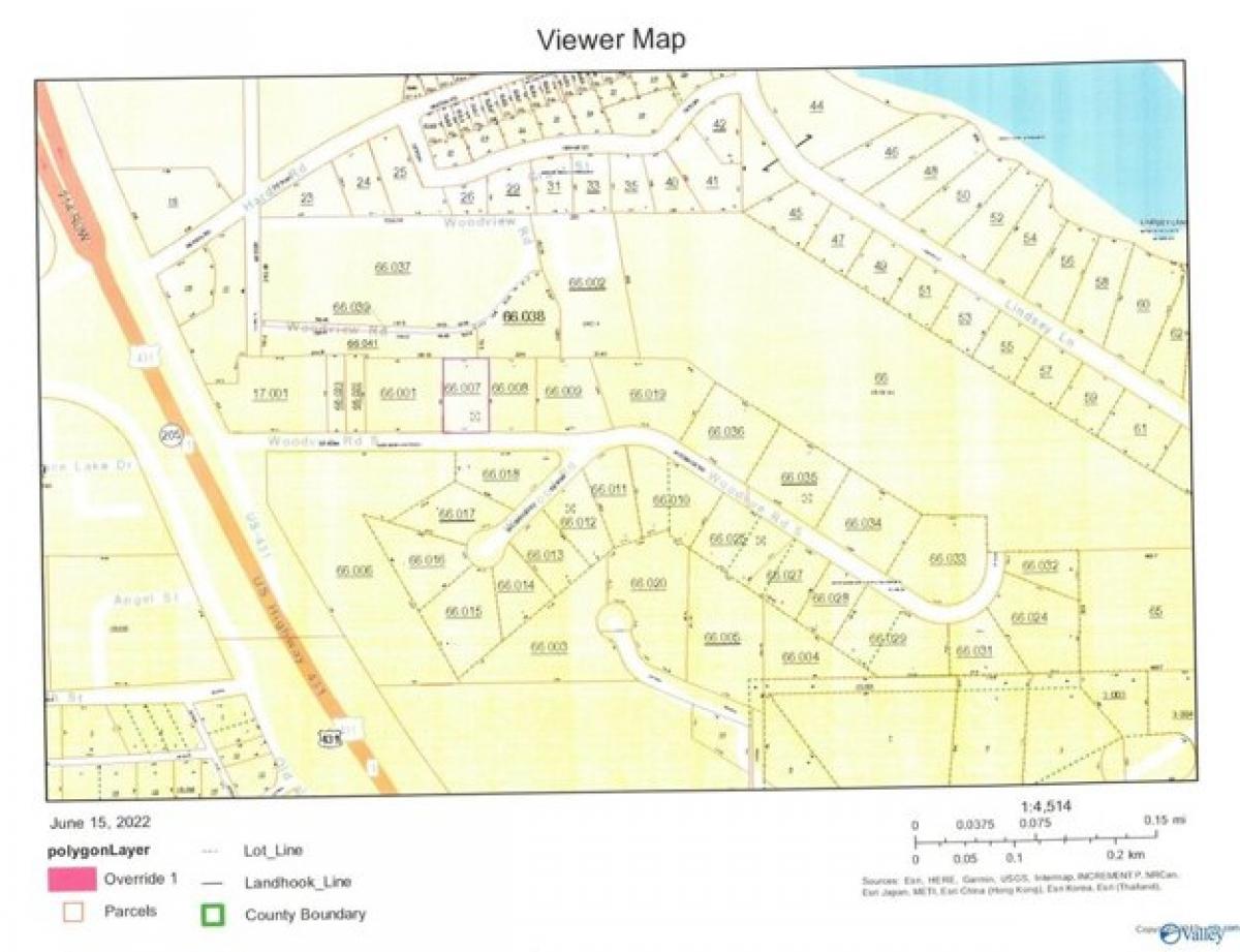 Picture of Residential Land For Sale in Guntersville, Alabama, United States