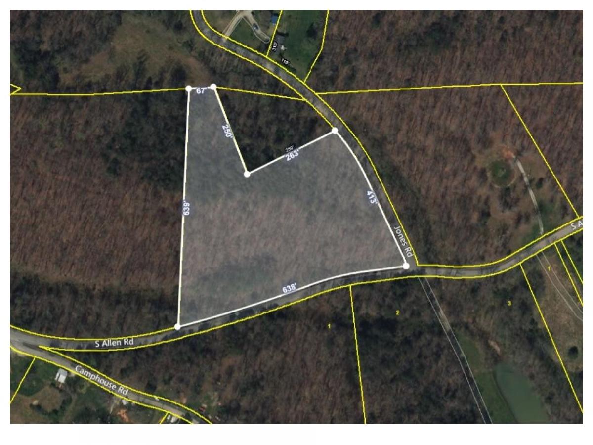 Picture of Residential Land For Sale in Baxter, Tennessee, United States