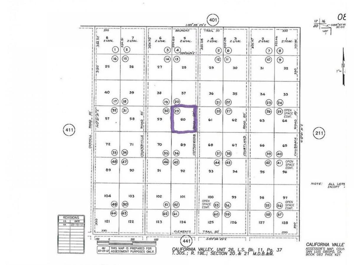 Picture of Residential Land For Sale in Santa Margarita, California, United States