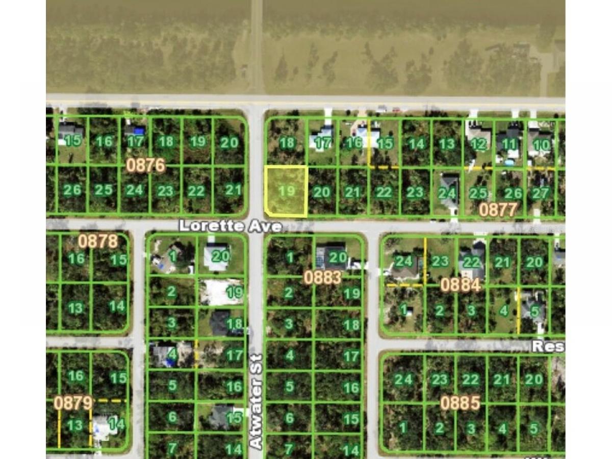 Picture of Residential Land For Sale in Port Charlotte, Florida, United States