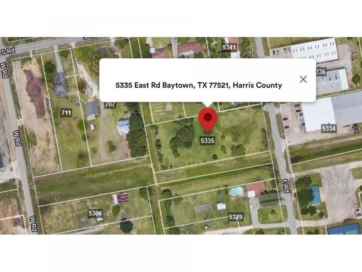 Picture of Residential Land For Sale in Baytown, Texas, United States