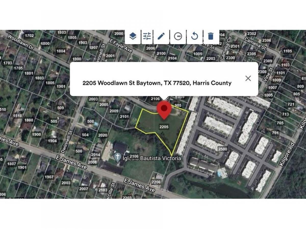 Picture of Residential Land For Sale in Baytown, Texas, United States