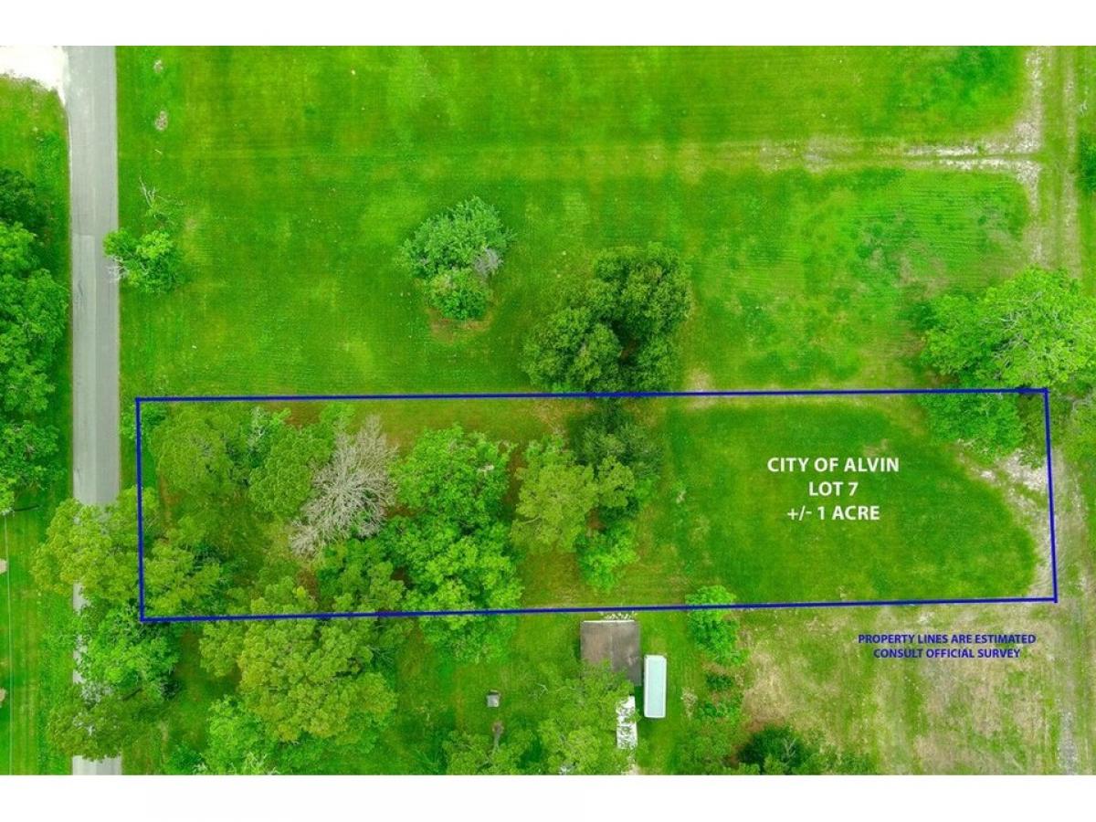 Picture of Residential Land For Sale in Alvin, Texas, United States